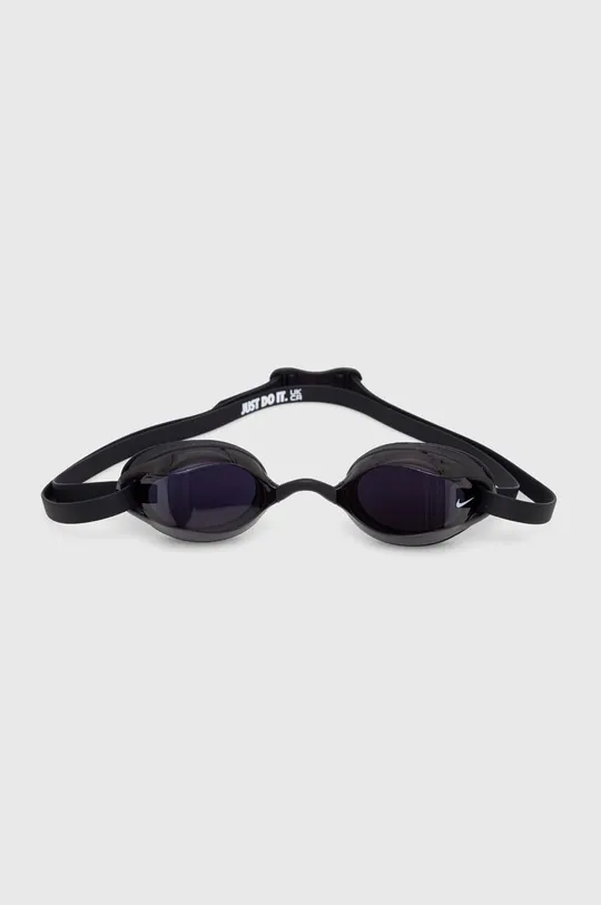 czarny Nike okulary pływackie Legacy Unisex