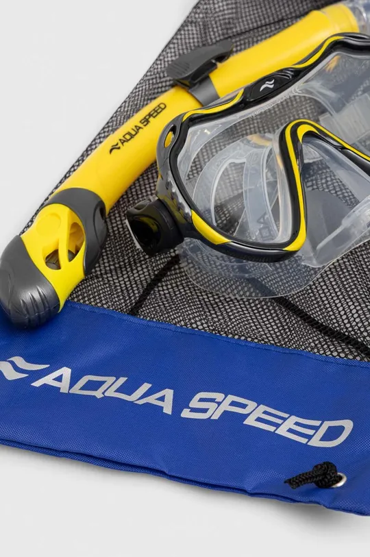 żółty Aqua Speed zestaw do nurkowania Java + Elba