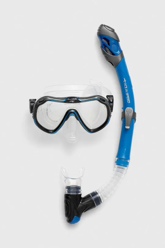 plava Set za ronjenje Aqua Speed Java + Elba Unisex