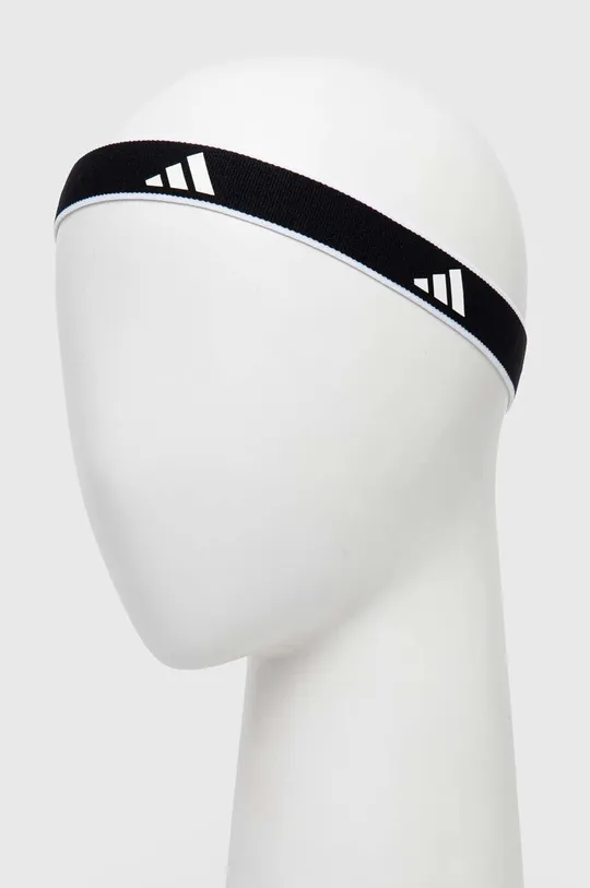 Повязки на голову adidas Performance 3 шт чёрный
