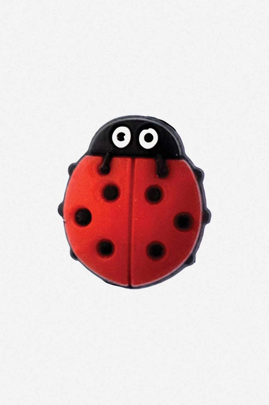 vícebarevná Připínačky na obuv Crocs Jibbitz™ Ladybug Unisex