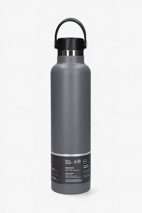 Termo fľaša Hydro Flask 24 OZ Standard Flex Cap sivá