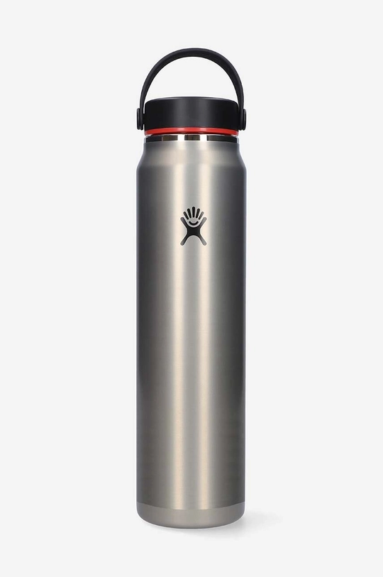 γκρί Θερμικό μπουκάλι Hydro Flask 40 OZ Lightweight Wide Flex Cap Unisex