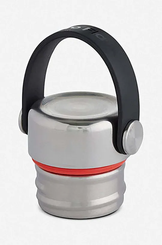 серебрянный Крышка для бутылки Hydro Flask Standard Mouth Stainless Steel Flex Unisex