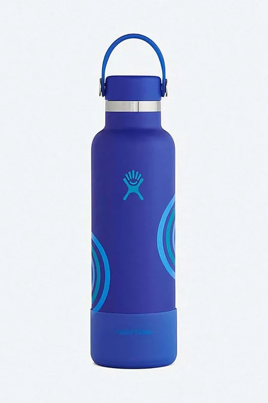 σκούρο μπλε Θερμικό μπουκάλι Hydro Flask 21 Oz Standard Mouth Flex Cap Unisex