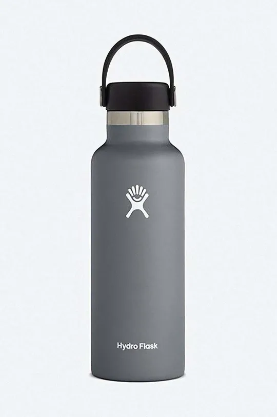 Термічна пляшка Hydro Flask 18 Oz Standard Flex Cap сірий