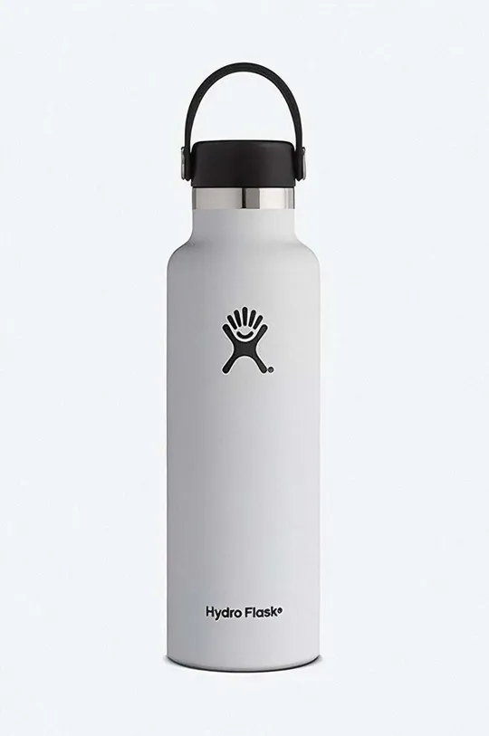 biały Hydro Flask butelka termiczna 21 OZ Standard Flex Cap Unisex