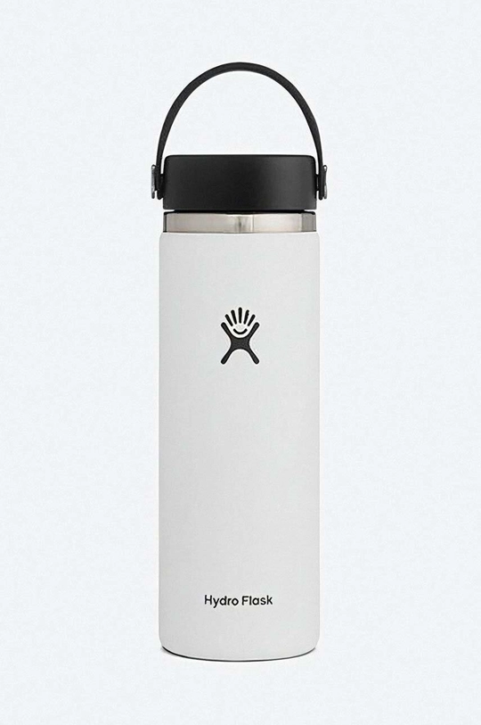 білий Термічна пляшка Hydro Flask 20 Oz Wide Flex Cap Unisex