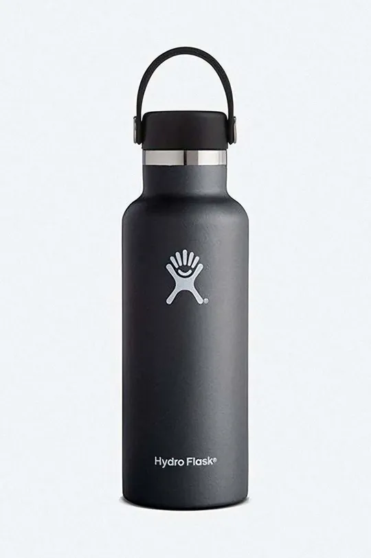 Термічна пляшка Hydro Flask 18 Oz Standard Flex Cap чорний