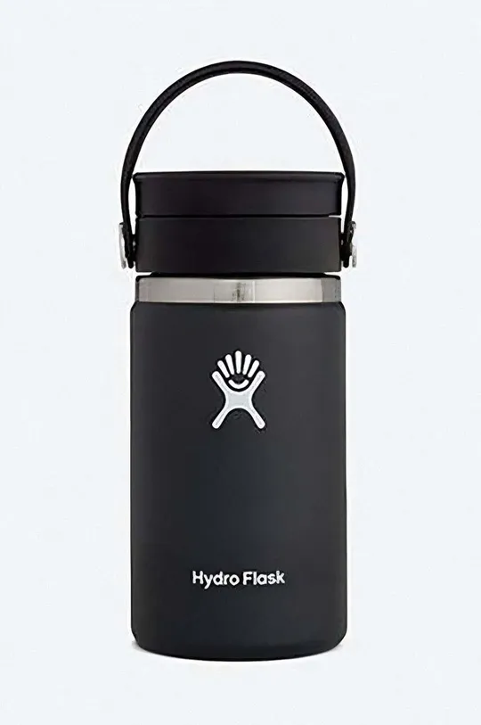 μαύρο Θερμική κούπα Hydro Flask 12 OZ Wide Flex Sip Lid Unisex