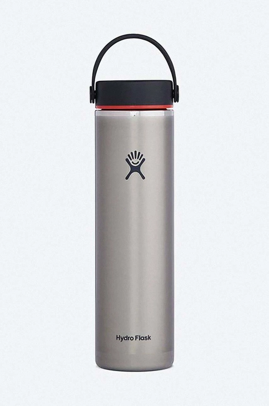 Термобутылка Hydro Flask 24 Oz Lightweight Wide Flex Cap серый