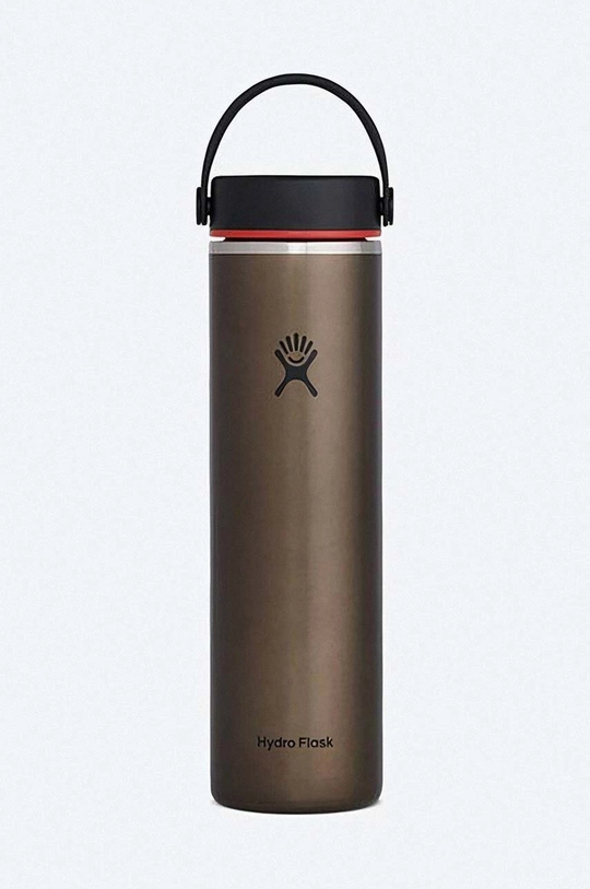 Термічна пляшка Hydro Flask 24 Oz Lightweight Wide Flex Cap коричневий