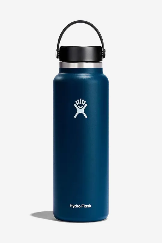 σκούρο μπλε Θερμικό μπουκάλι Hydro Flask 32 OZ Wide Flex Cap Indigo Unisex