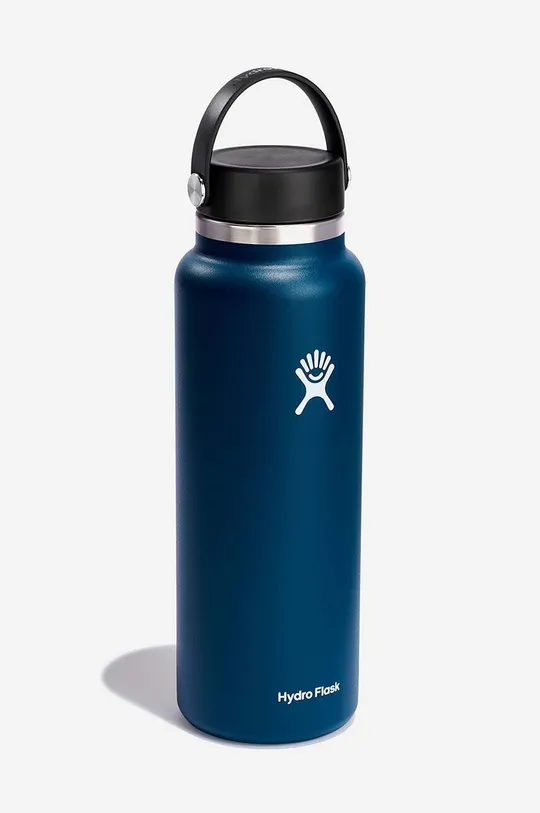 Θερμικό μπουκάλι Hydro Flask 32 OZ Wide Flex Cap Indigo σκούρο μπλε