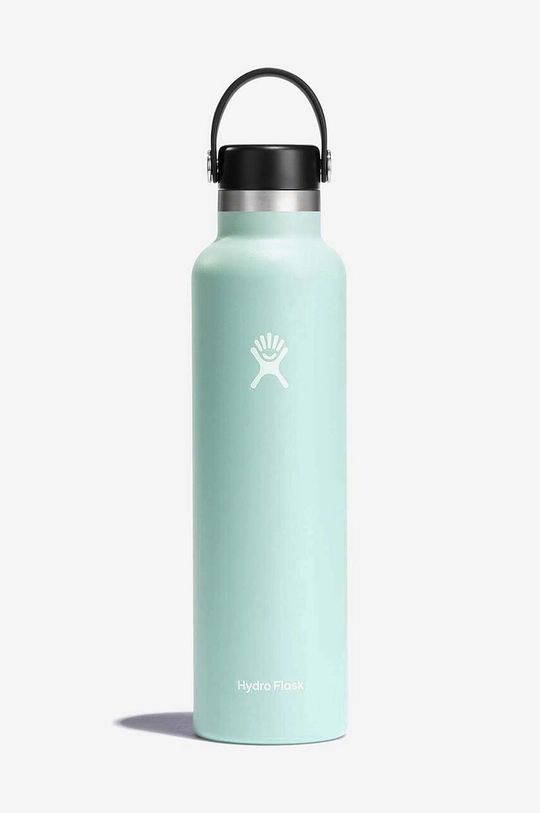 πράσινο Θερμικό μπουκάλι Hydro Flask 24 OZ Standard Flex Cap Dew Unisex