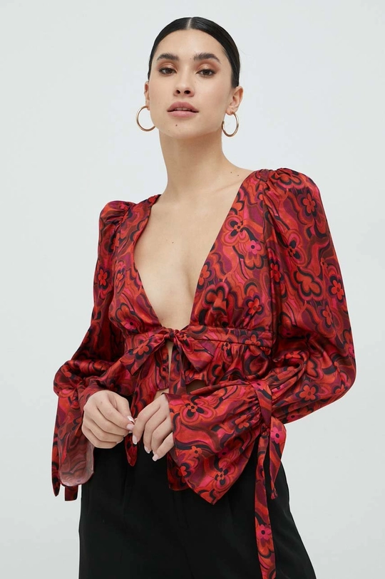 Blúzka For Love & Lemons červená