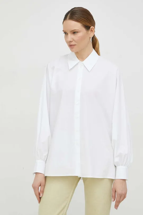 білий Бавовняна сорочка Drykorn