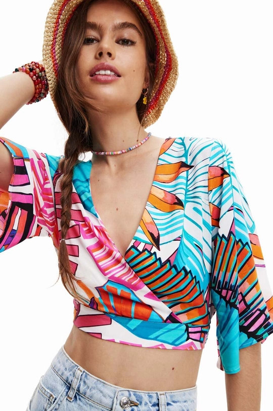 Bluza Desigual bijela