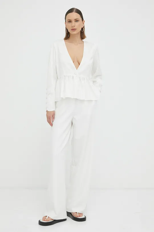 Bruuns Bazaar koszula Cuckoo Ingrid biały