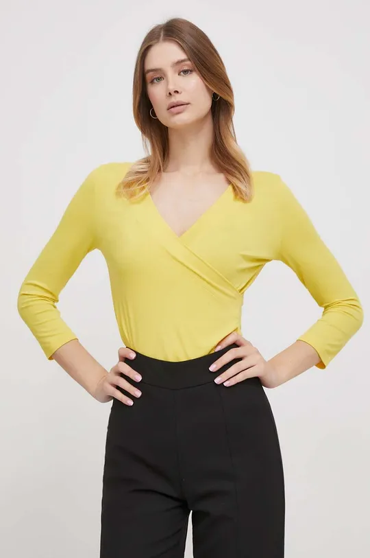 жовтий Блузка Lauren Ralph Lauren Жіночий