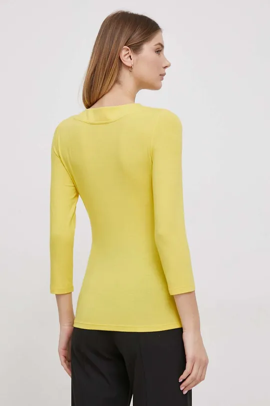 Μπλουζάκι Lauren Ralph Lauren κίτρινο