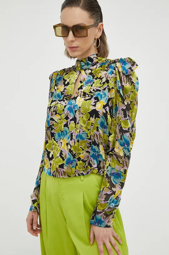 барвистий Блузка з домішкою шовку Gestuz Жіночий