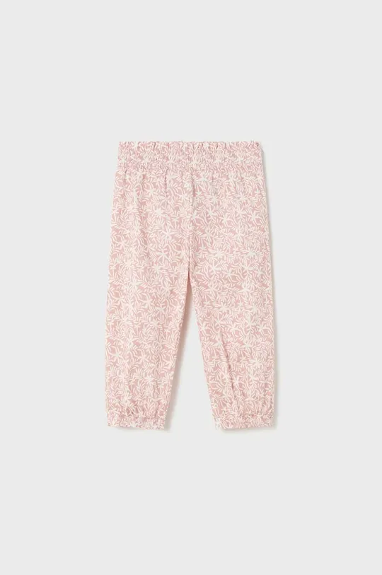 Mayoral pantaloni in cotone neonati rosa