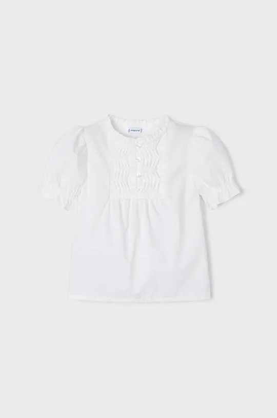 λευκό Παιδική μπλούζα Mayoral