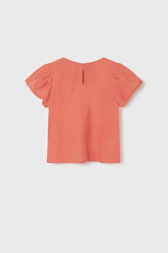 Детская хлопковая блузка Mayoral Для девочек