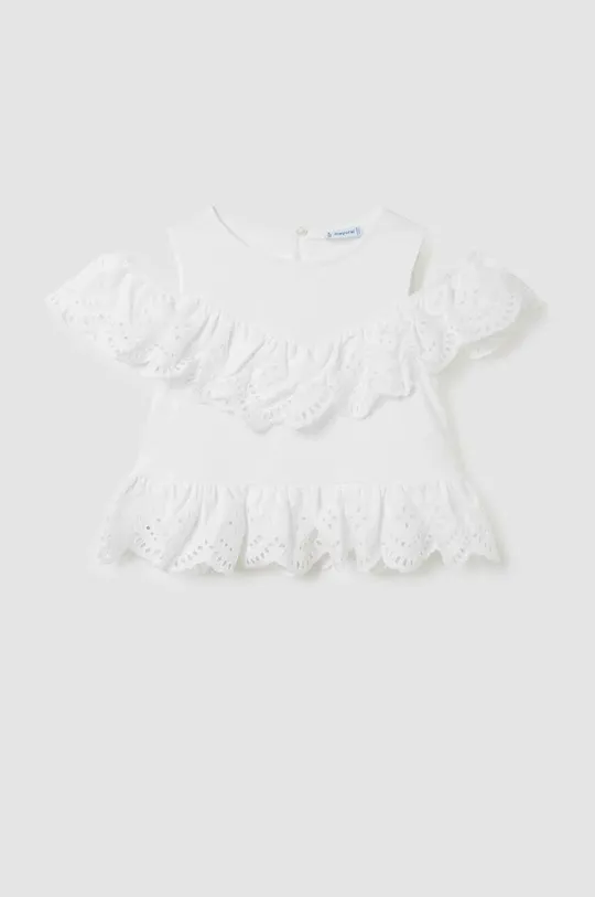 білий Дитяча блузка Mayoral