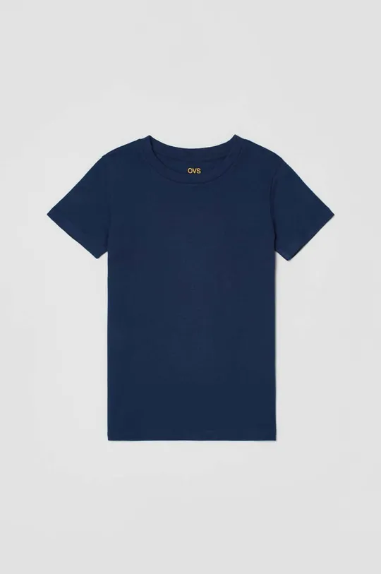 Παιδικό μπλουζάκι πιτζάμας OVS 2-pack μπλε