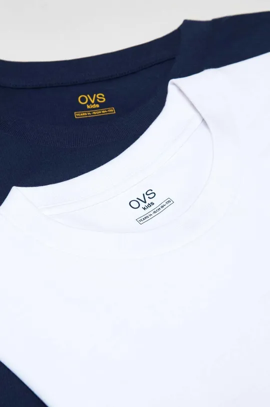 Παιδικό μπλουζάκι πιτζάμας OVS 2-pack μπλε