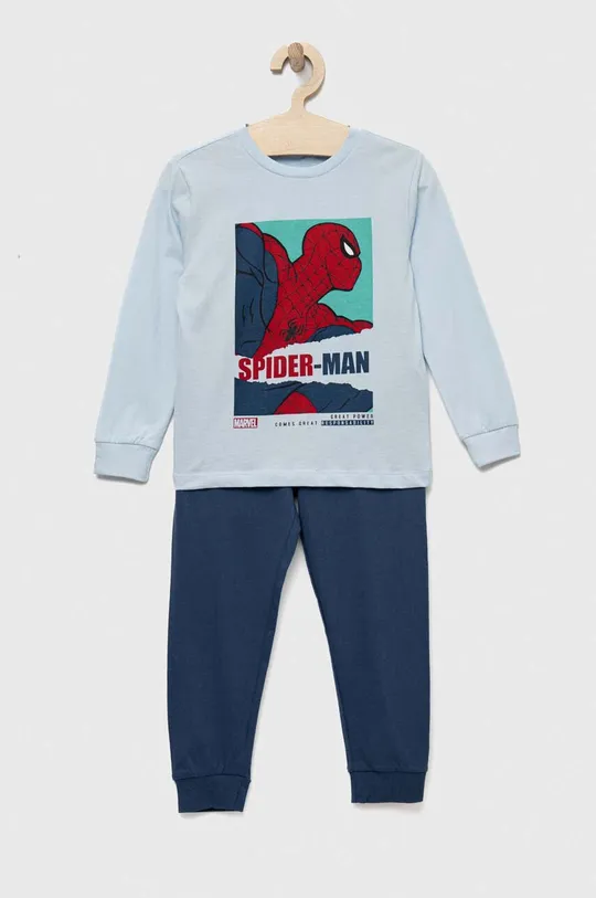 plava Dječja pamučna pidžama OVS Za dječake