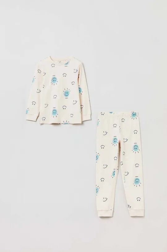 λευκό Παιδικές βαμβακερές πιτζάμες OVS Για αγόρια
