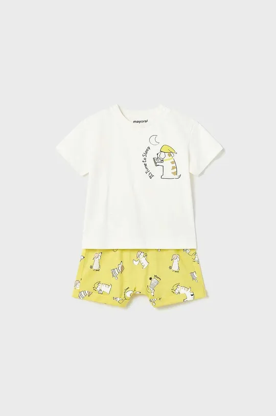 żółty Mayoral piżama niemowlęca Chłopięcy