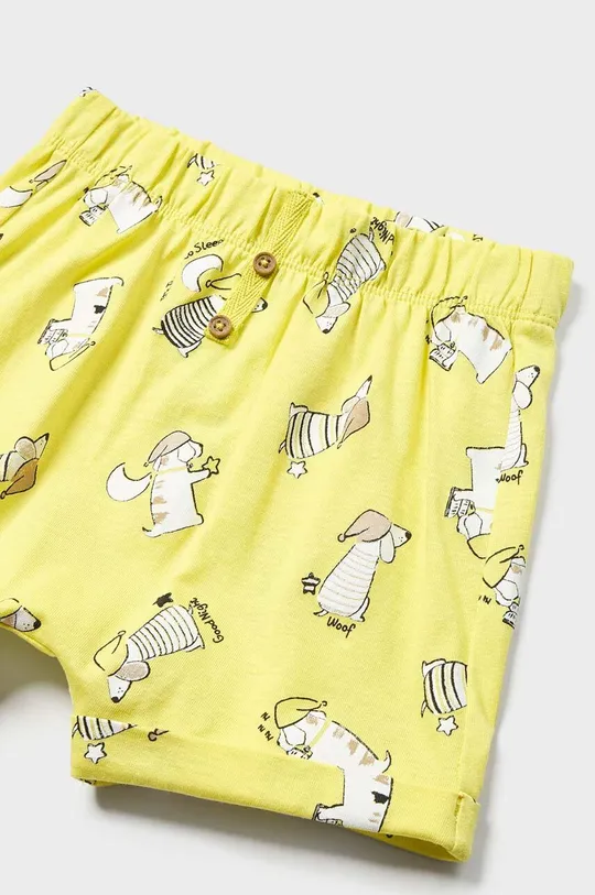 żółty Mayoral piżama niemowlęca