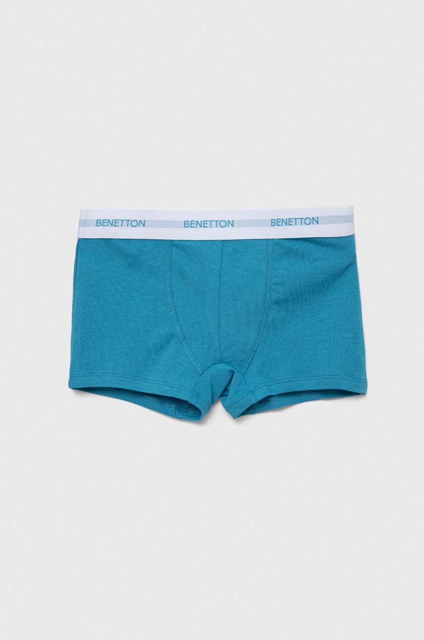United Colors of Benetton bokserki dziecięce 2-pack niebieski