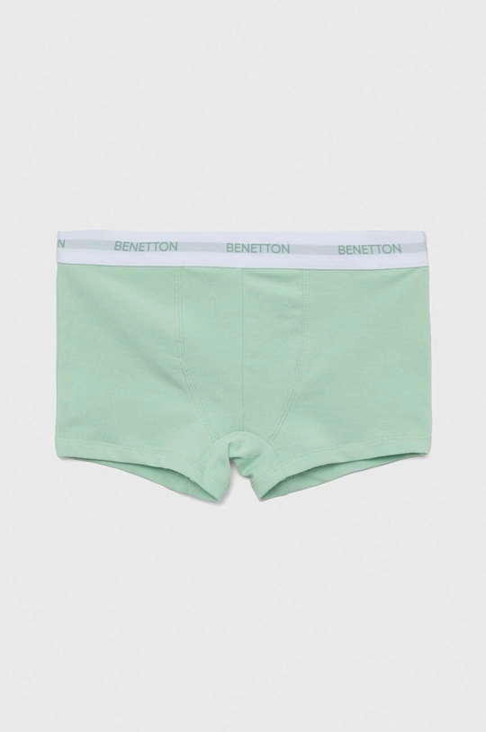 United Colors of Benetton bokserki dziecięce 2-pack zielony