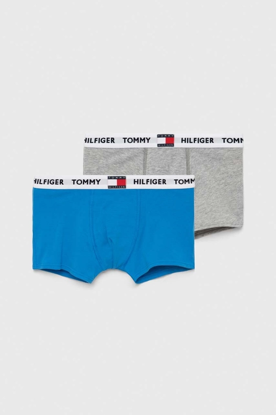 modra Otroške boksarice Tommy Hilfiger 2-pack Fantovski