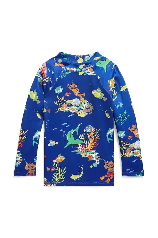Παιδικό μακρυμάνικο πουκάμισο κολύμβησης Polo Ralph Lauren μπλε