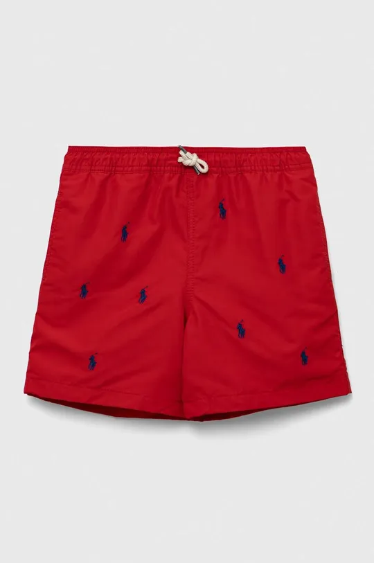 rdeča Otroške kopalne kratke hlače Polo Ralph Lauren Fantovski