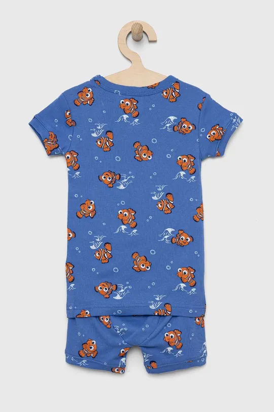 Detské bavlnené pyžamo GAP x Pixar modrá