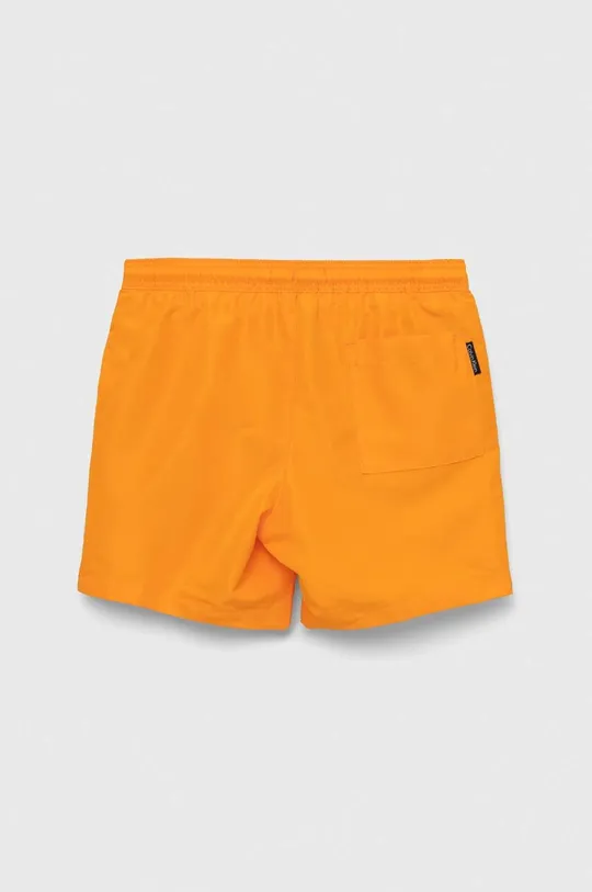 Dječje kratke hlače za kupanje Calvin Klein Jeans narančasta