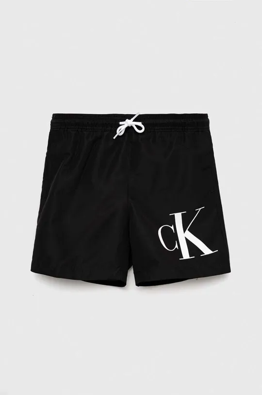 fekete Calvin Klein Jeans gyerek úszó rövidnadrág Fiú