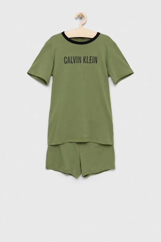 πράσινο Μπλουζάκι και μποξεράκι Calvin Klein Underwear Για αγόρια