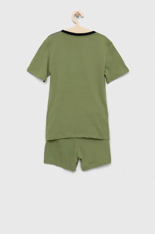 Μπλουζάκι και μποξεράκι Calvin Klein Underwear πράσινο