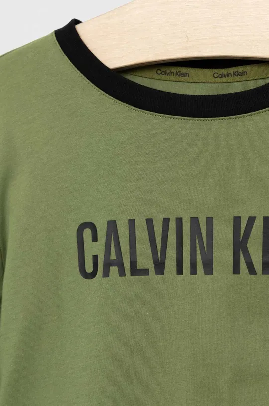 πράσινο Μπλουζάκι και μποξεράκι Calvin Klein Underwear