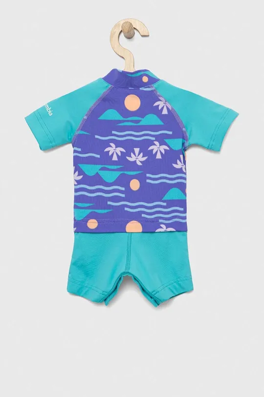Columbia strój kąpielowy niemowlęcy Sandy Shores Sunguard Suit fioletowy