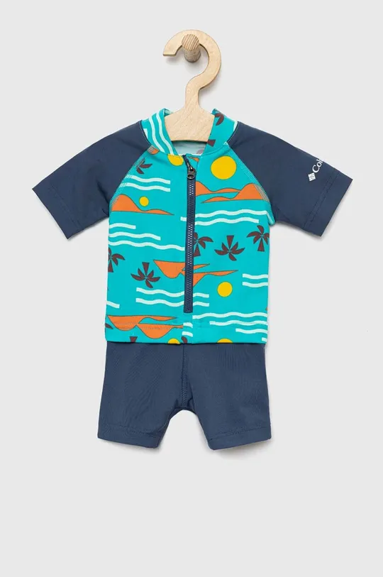 πράσινο Βρεφικό μαγιό Columbia Sandy Shores Sunguard Suit Για αγόρια