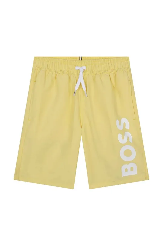 жовтий Дитячі шорти для плавання BOSS Для хлопчиків